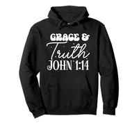 Citation spirituelle motivante Grâce et Vérité Sweat à Capuche