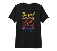 Citation stoïcisme Marcus Aurelius - Les pensées positives Vous façonnent T-Shirt Haut de Gamme