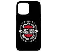Citation stoïcisme Momento Mori Coque pour iPhone 13 Pro Max