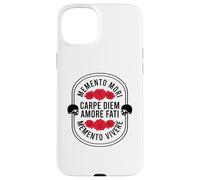 Citation stoïcisme Momento Mori Coque pour iPhone 15 Plus