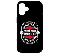 Citation stoïcisme Momento Mori Coque pour iPhone 16