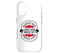 Citation stoïcisme Momento Mori Coque pour iPhone 17