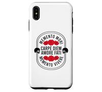 Citation stoïcisme Momento Mori Coque pour iPhone XS Max
