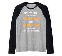 Citation Super Beau Gosse Faux Cul Humour Faux-Cul Manche Raglan