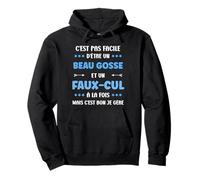 Citation Super Beau Gosse Faux Cul Humour Faux-Cul Sweat à Capuche