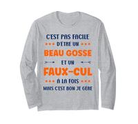 Citation Super Beau Gosse Faux Cul Humour surnom Faux-Cul Manche Longue