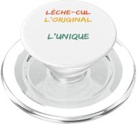 Citation Super Le Vrai lèche Cul Humour lèche-Cul PopSockets PopGrip pour MagSafe