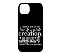 Citation sur la Nouvelle Création avec Typographie Florale Coque pour iPhone 14 Plus