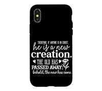 Citation sur la Nouvelle Création avec Typographie Florale Coque pour iPhone X/XS
