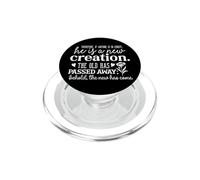 Citation sur la Nouvelle Création avec Typographie Florale PopSockets PopGrip pour MagSafe