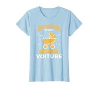 Citation sur l'éducation des Enfants pour Un Nouveau Papa T-Shirt, Femme, Bleu Céleste, S