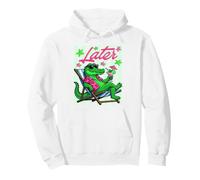 Citation Tendance de l'alligator drôle Plus Tard Sweat à Capuche