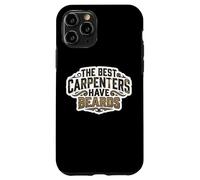 Citation « The Best Carpenters Have Beards Bearded Wood Worker » Coque pour iPhone 11 Pro