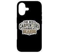 Citation « The Best Carpenters Have Beards Bearded Wood Worker » Coque pour iPhone 17