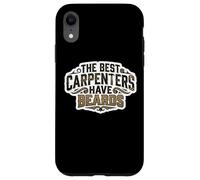 Citation « The Best Carpenters Have Beards Bearded Wood Worker » Coque pour iPhone XR