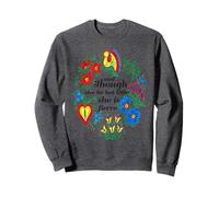 Citation « Though She Be But Little She Is Fierce Shakespeare » Sweatshirt