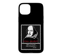Citation to Be Or Not to Be Shakespeare Coque pour iPhone 15 Plus