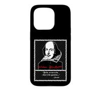 Citation to Be Or Not to Be Shakespeare Coque pour iPhone 15 Pro