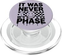 Citation Vintage Emo It Was Never A Phase PopSockets PopGrip pour MagSafe