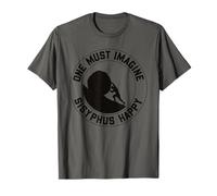 Citation Vintage Sisyphus is Happy - Le Mythe de Sisyphe T-Shirt