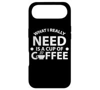 Citation « What I Really Need is A Cup of Coffee » Coque pour iPhone Air