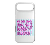 Citation Work Harder No One Owes You Self Reliance Coque pour iPhone Air