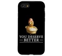 Citation You Deserve Better Wellness Frog Pensée Positive Coque pour iPhone SE (2020) / 7/8