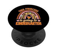 Citations amusantes de l'école « This Princess Is Going To Kindergarten » PopSockets PopGrip Adhésif