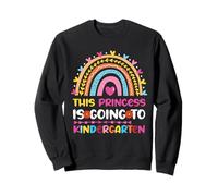 Citations amusantes de l'école « This Princess Is Going To Kindergarten » Sweatshirt