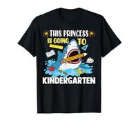 Citations amusantes de l'école « This Princess Is Going To Kindergarten » T-Shirt
