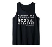 Citations chrétiennes positives Galilée Maths Dieu Univers Cadeaux Débardeur