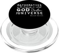 Citations chrétiennes positives Galilée Maths Dieu Univers Cadeaux PopSockets PopGrip pour MagSafe