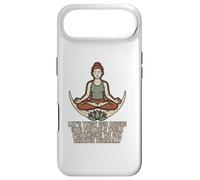 Citations de Bretzel de Yoga de méditation ironique Coque pour iPhone Air