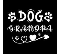 citations de chien coupées Stickers muraux 49.4x65cm Culture du tatouage Blanc