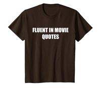 Citations de Films courantes T-Shirt, Enfant, Marron, 3 Ans