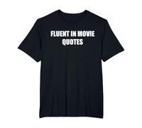Citations de Films courantes T-Shirt, Homme Grandes Tailles, Noir, 2X Tall