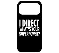 Citations de Films drôles I Direct What's Your Superpower Coque pour iPhone 17 Pro Max