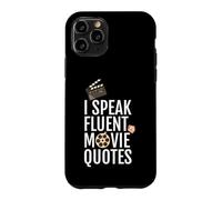 Citations de Films I Speak Fluent Design Amusant sur la Culture Pop Coque pour iPhone 11 Pro