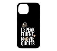 Citations de Films I Speak Fluent Design Amusant sur la Culture Pop Coque pour iPhone 15