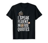 Citations de Films I Speak Fluent Design Amusant sur la Culture Pop T-Shirt