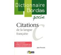 Dictionnaire poche des citations