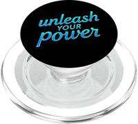 Citations de Motivation 3D Libérez Votre Puissance Citations Inspiration PopSockets PopGrip pour MagSafe