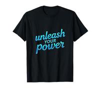 Citations de Motivation 3D Libérez Votre Puissance Citations Inspiration T-Shirt