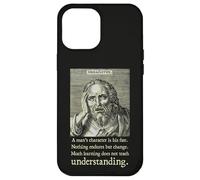 Citations de Philosophe pré-socratique Grec Ancien d'Héraclite Coque pour iPhone 12 Pro Max
