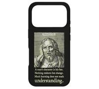 Citations de Philosophe pré-socratique Grec Ancien d'Héraclite Coque pour iPhone 17 Pro