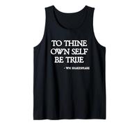 Citations de Shakespeare - to Thine Own Self Be True Hamlet Débardeur