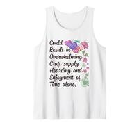 Citations drôles de Fil à Tricoter et à Crocheter Débardeur