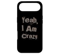 Citations drôles de Folie drôle Crazy People Yeah I'm Crazy Coque pour iPhone Air