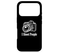 Citations drôles de Photographe I Shoot People Appareil Photo Sarcastique Coque pour iPhone 17 Pro