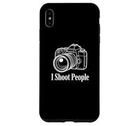 Citations drôles de Photographe I Shoot People Appareil Photo Sarcastique Coque pour iPhone XS Max